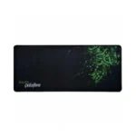 long black and green mousepad 30 x 80 x 0.3cm