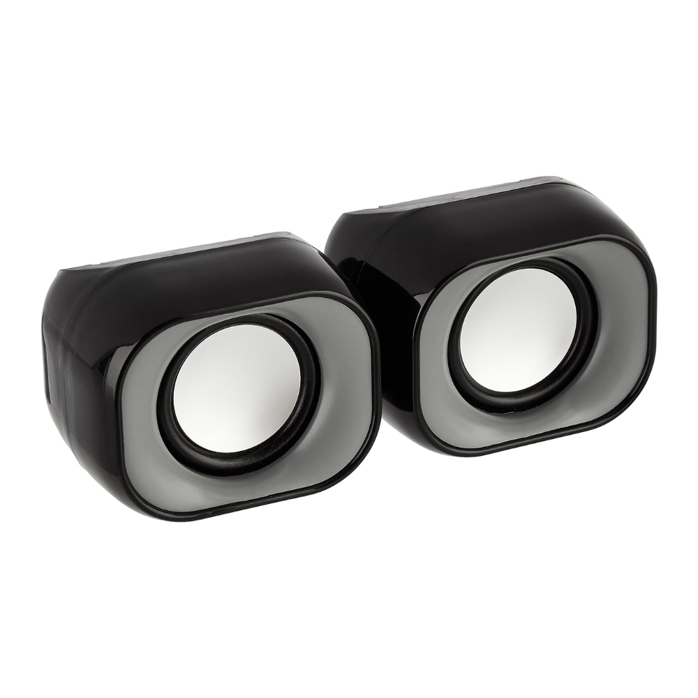 HP DHS-2111 Mini Box Wired 3.5 mm jack (audio), USB (power) Multimedia Speaker