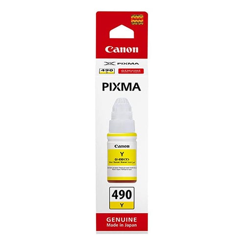 Canon GI-490 Yellow Ink Bottle