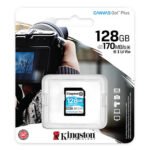 Kingston Canvas Go! Plus 128GB SDG3 Memory Card