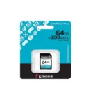 Kingston Canvas Go! Plus 64GB SDG4 Memory Card