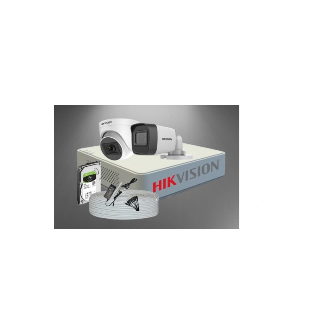 Tiandy 4mp ColorVU-6Cameras Security System