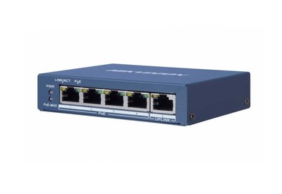 Hikvision 4 Port Gigabit Unmanaged POE DS-3E0505P-E Switch