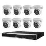 HIKVISION 8Mega Pixel -16 Cameras ColorVU-DVR 16 Channels -1TB HDD-16 Power Supply...