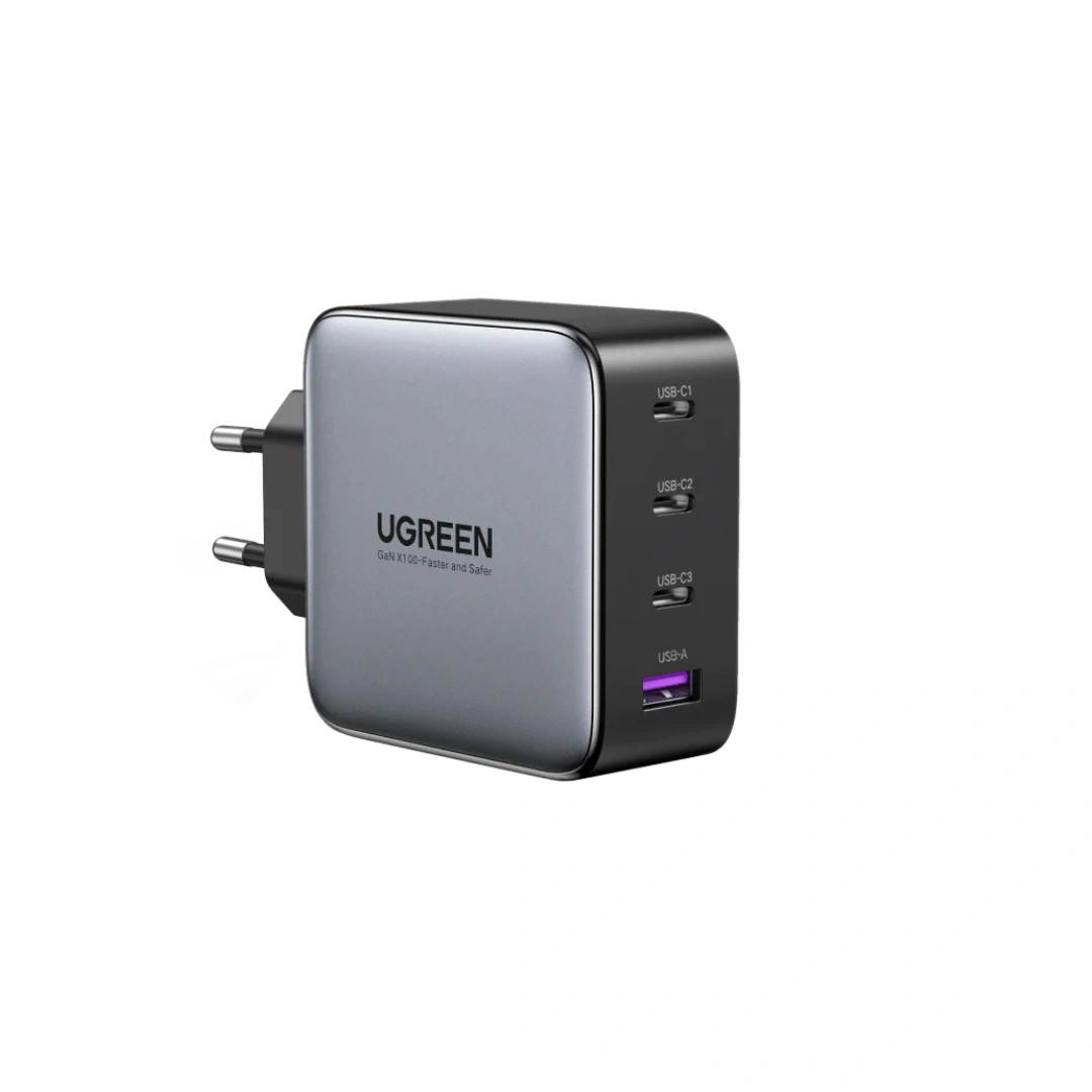 UGREEN USB-A+2*USB-C 100W GaN Tech Fast Charger