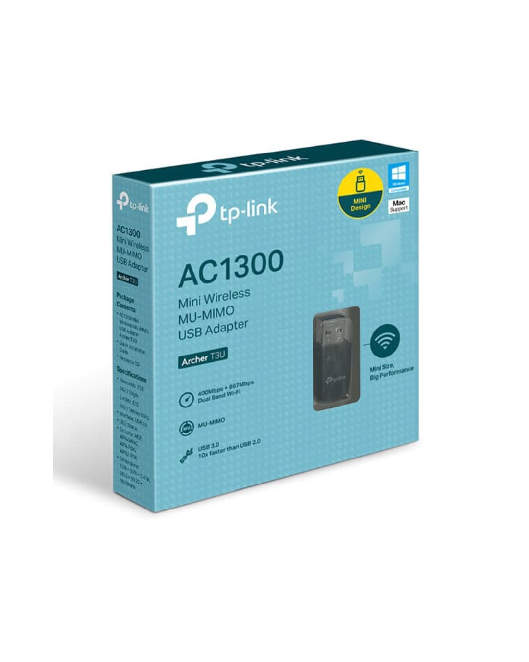 TP-Link ARCHER T3U AC1300 Wireless USB Adapter