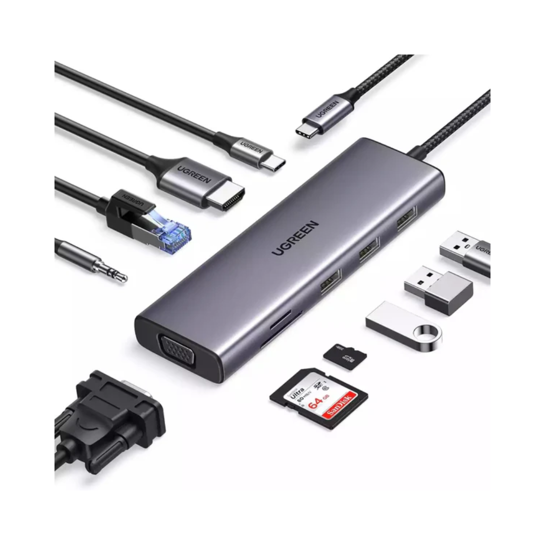 Ugreen (15534) Revodok Pro 210 USB-C Hub 10-in-1