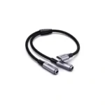 UGREEN (30732) USB Type C Male to 3.5mm 2 Female Audio Cable Space Gray 25cm