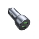 UGREEN  (10144) QC 3.0+QC 3.0 Dual USB-A 36W Fast Car Charger Grey