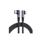 UGREEN (US335) Right Angle USB-C 2.0 Male To Angled USB-C 2.0 Male 5A Data Cable