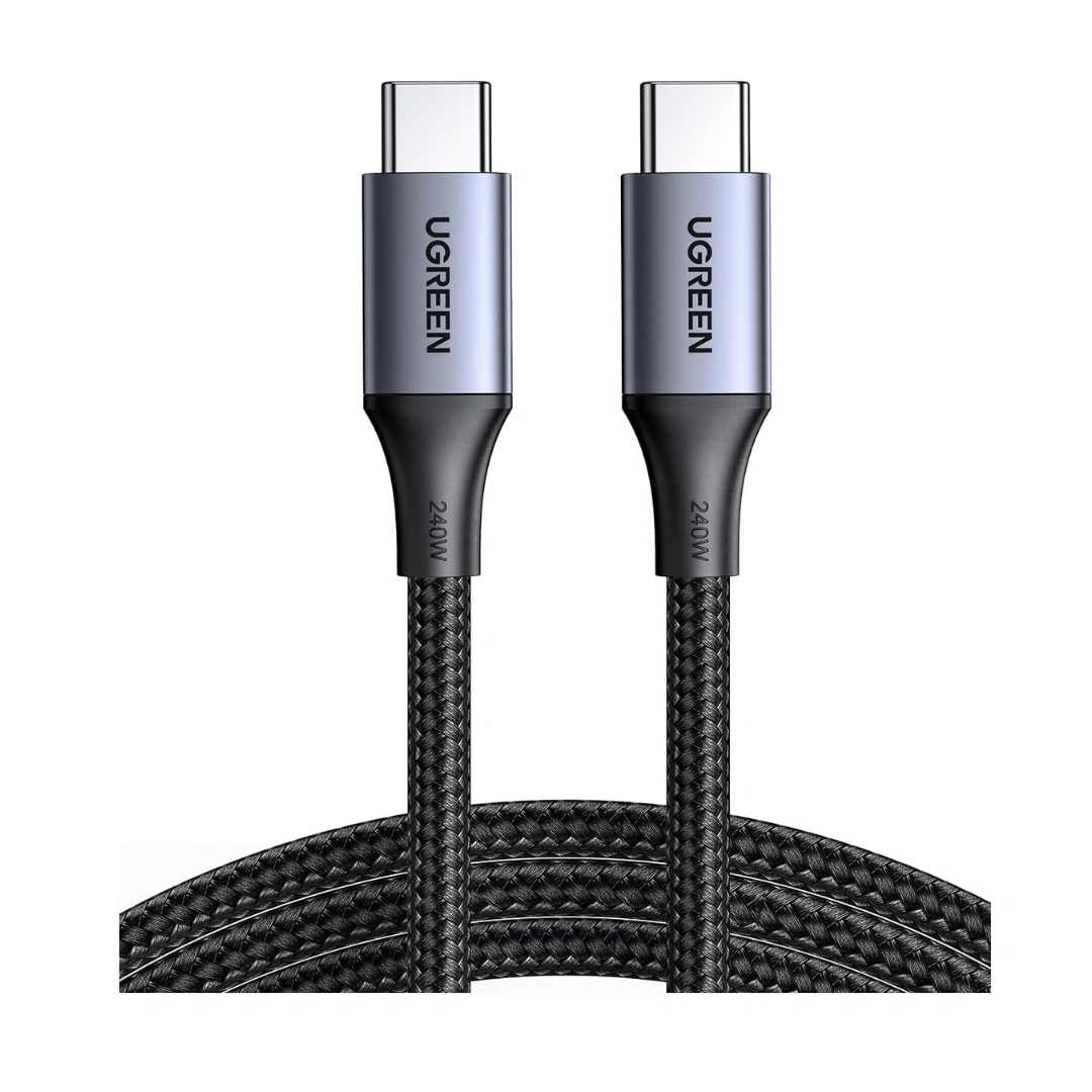 UGREEN (US535)  Type C 2.0 Male To Type C 2.0 Male Charging&Data Cable(240W Max)