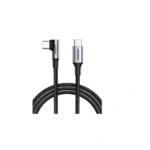 UGREEN (US334) USB-C 2.0 Male To Angled USB-C 2.0 Male 3A Data Cable(90°Angle)